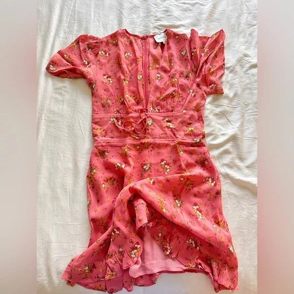 Reformation Floral Pink Dress - Picture 2 of 11